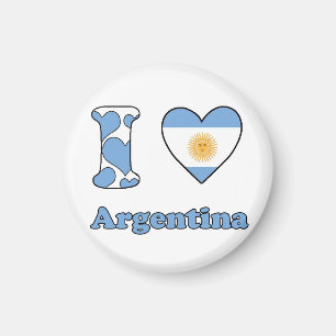 I Liebe Argentinien Magnet