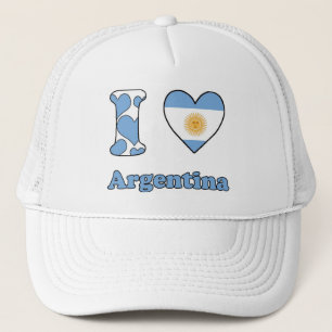 I Liebe Argentinien Truckerkappe