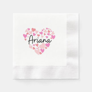 I Liebe Ariana Serviette
