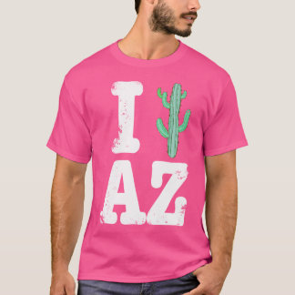 I Liebe Arizona Saguaro Wandern im Val Piora T-Shirt