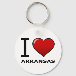 I LIEBE ARKANSAS SCHLÜSSELANHÄNGER