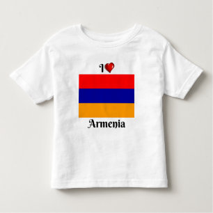I Liebe Armenien Kleinkind T-shirt