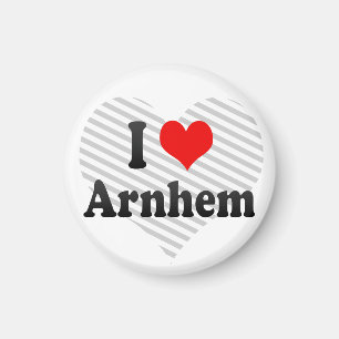 I Liebe Arnhem, die Niederlande Magnet