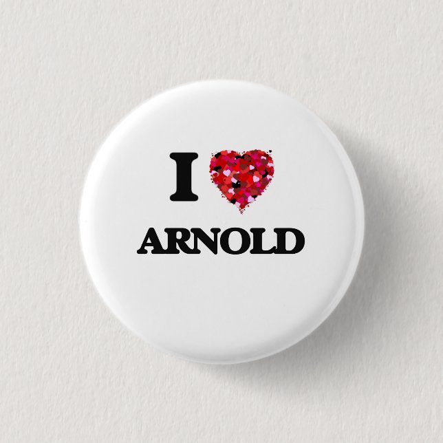 I Liebe Arnold Button (Vorderseite)