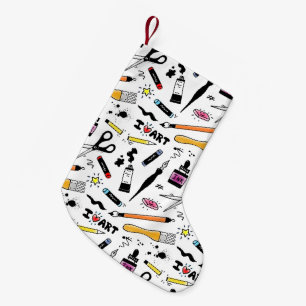 I Liebe Art Supplies Pattern Kleiner Weihnachtsstrumpf