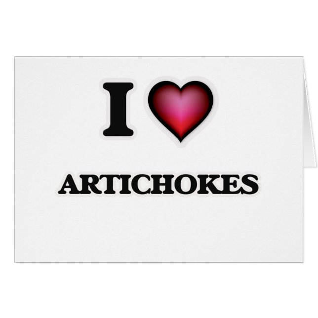 I Liebe-Artischocken (Vorderseite (Horizontal))