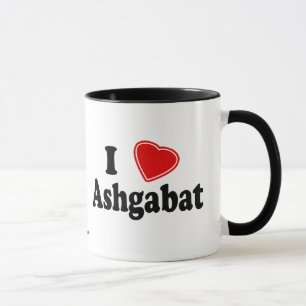 I Liebe Aschgabat Tasse