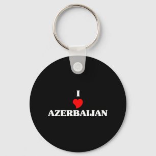 I Liebe Aserbaidschan Schlüsselanhänger