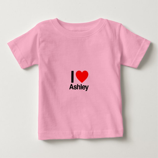 i Liebe ashley Baby T-shirt (Vorderseite)