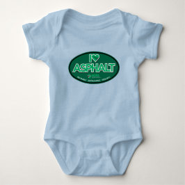 I Liebe Asphalt 1 Stück Baby Bodysuit - Blau Baby Strampler