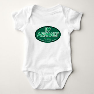 I Liebe Asphalt 1 Stück Baby Bodysuit - White Baby Strampler