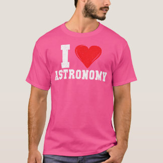 I Liebe Astronomie T-Shirt