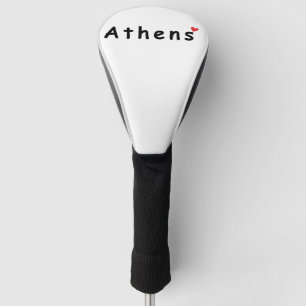 I Liebe Athen Griechenland Golf Headcover