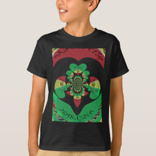I Liebe Äthiopia Kaleidoscope - Heartfelt Rasta Ar T-Shirt