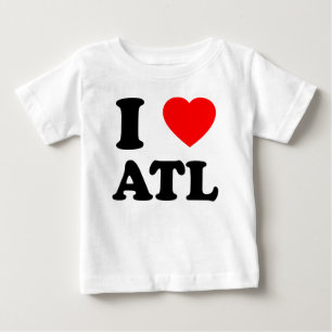 I Liebe Atl Heart Cool Atlanta Baby T-shirt