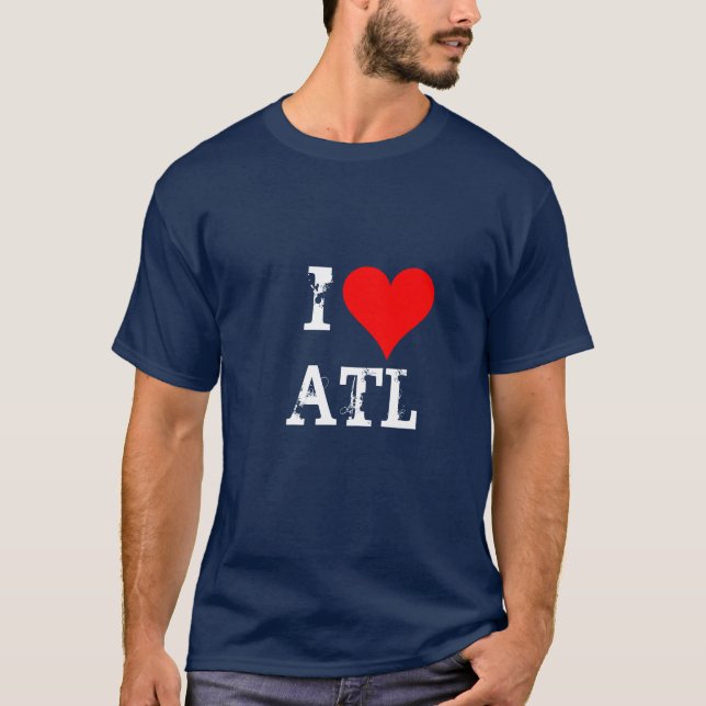 I Liebe ATL T-Shirt (Vorderseite)