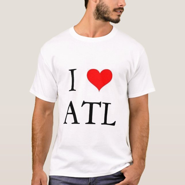 I Liebe ATL T-Shirt (Vorderseite)