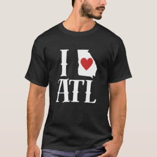 I Liebe Atlanta I Liebe ATL I Herz Atlanta T-Shirt