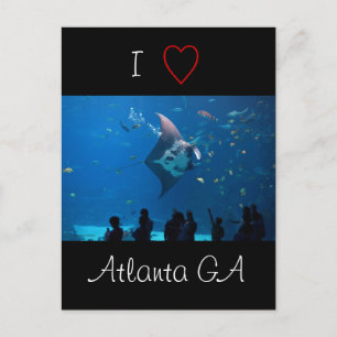 I Liebe Atlanta Postkarte