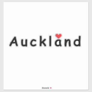 i Liebe Auckland Aufkleber