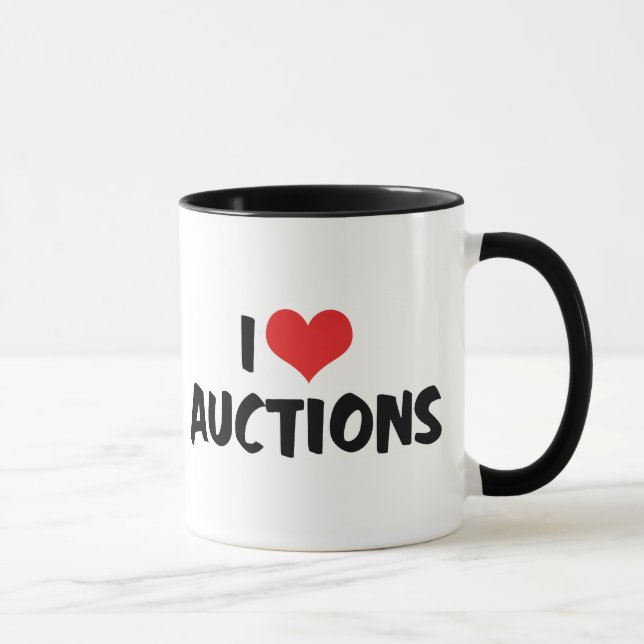 I Liebe Auktionen Tasse (Rechts)