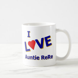 I Liebe Auntie ReRe entworfen von Celeste Sheffey Kaffeetasse