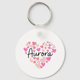 I Liebe Aurora Schlüsselanhänger