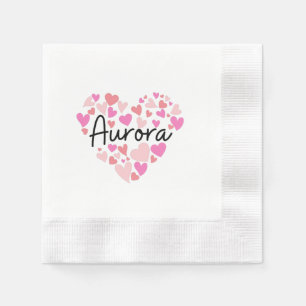 I Liebe Aurora Serviette