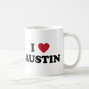 I Liebe Austin Kaffeetasse