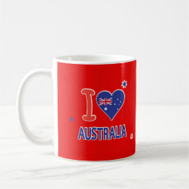 "I LIEBE AUSTRALIA" Australien Tag 26. Januar Kaffeetasse