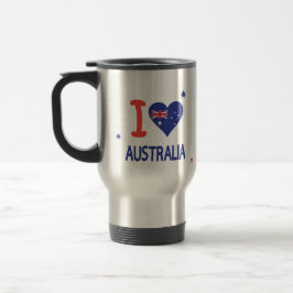 "I LIEBE AUSTRALIA" Australien Tag 26. Januar Reisebecher