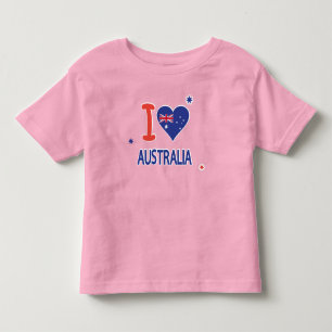 I LIEBE AUSTRALIA Glückwunsch Australien Tag 26. J Kleinkind T-shirt