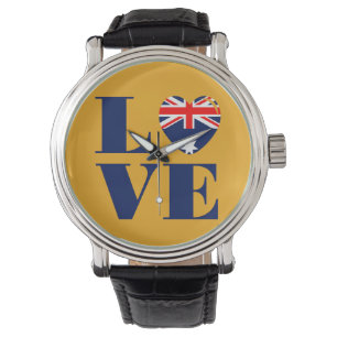 I Liebe Australien Armbanduhr