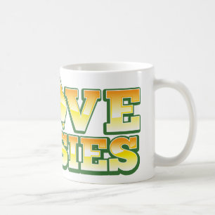 I Liebe-Australier! Australiana Entwurf Kaffeetasse