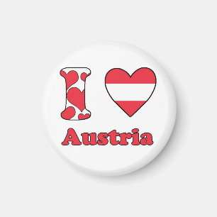 I Liebe Austria Magnet