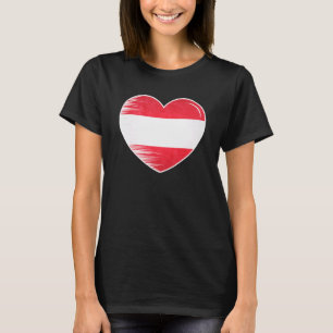I Liebe Austria My Zuhause My Country Heart Austri T-Shirt