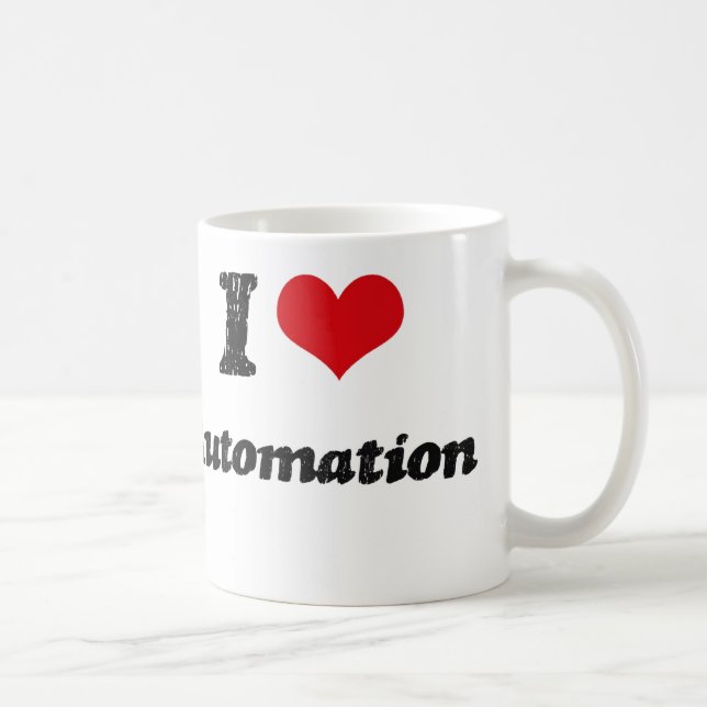 I Liebe-Automatisierung Kaffeetasse (Rechts)