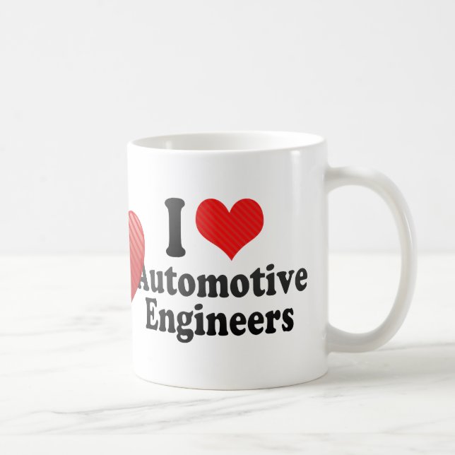 I Liebe-Automobilingenieure Kaffeetasse (Rechts)