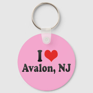 I Liebe Avalon, NJ Schlüsselanhänger