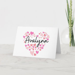 I Liebe Avalynn - Herz für Avalynn