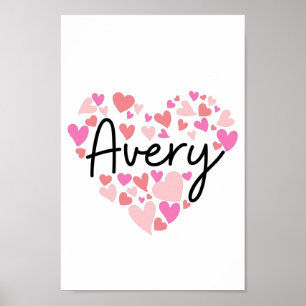 I Liebe Avery Poster