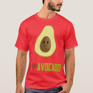 I Liebe Avocado Cool Food Lover T-Shirt