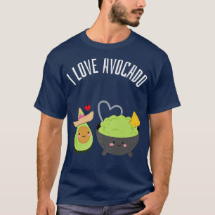 I Liebe Avocado Niedlich Avocados Gesunde Ernährun T-Shirt