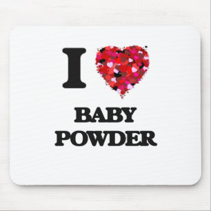 I Liebe Baby Powder Mousepad