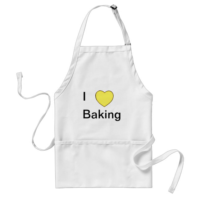 I Liebe Backen Schürze (Vorne)