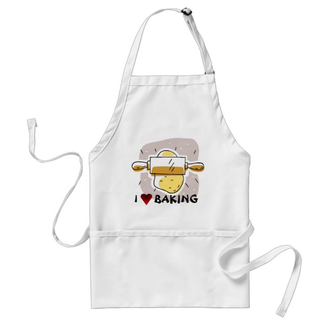 I Liebe Backen Schürze (Vorne)