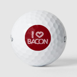I Liebe Bacon Golfball