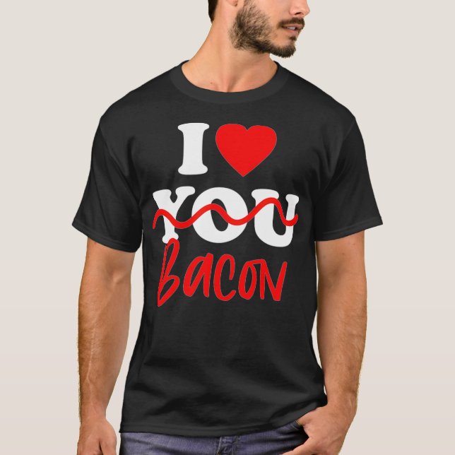 I Liebe Bacon Pullover (Vorderseite)