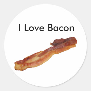 I Liebe Bacon Sticker