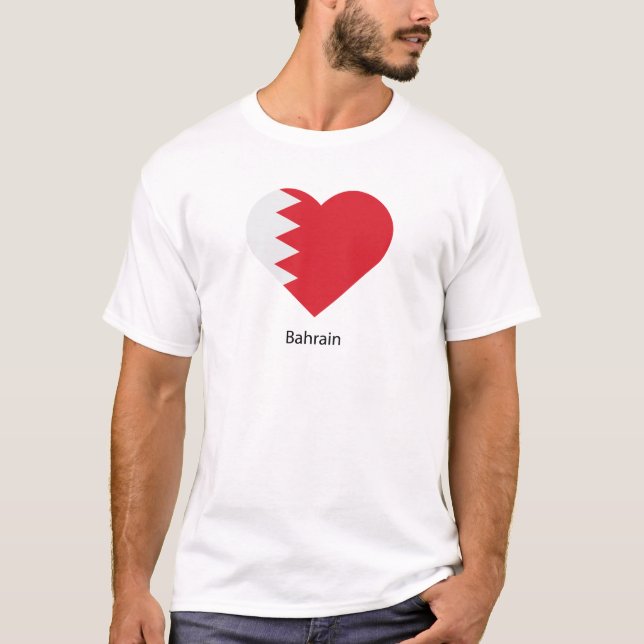 I Liebe Bahrain T-Shirt (Vorderseite)